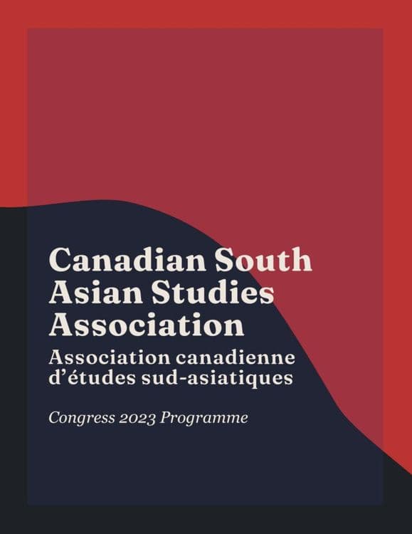 The Canadian South Asian Studies Association with Andrea Farran and Julie Vig