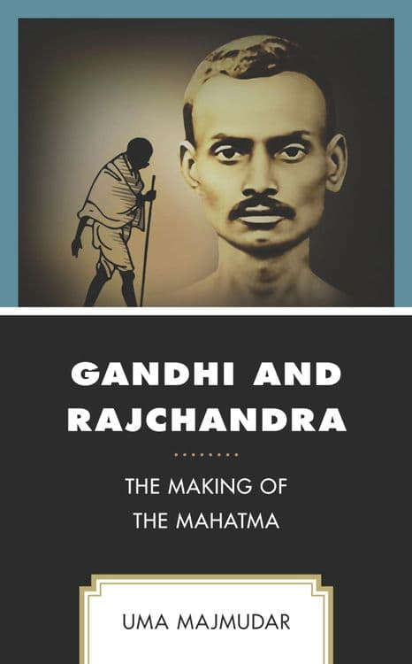 Gandhi and Rajchandra with Uma Majmudar